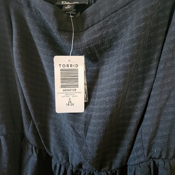 Black Torrid Jumper Dress 2x - Picture 4 of 4